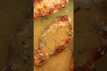 Rosemary Garlic Butter Pork Chops