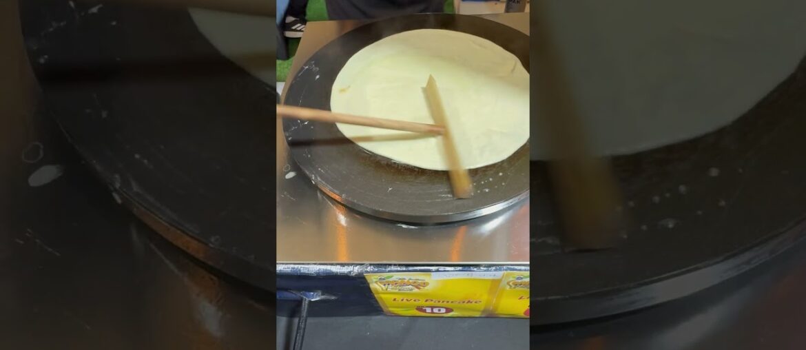 How to Make French Crepes #shorts