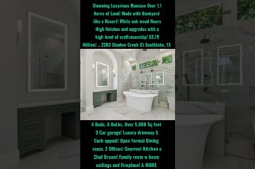 Luxurious Stunning Mansion on over 1.1 acres of Land, Backyard made like a Resort & MORE !