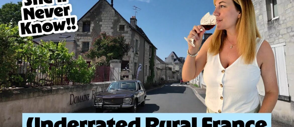 Underrated Rural France Road Trip Best Places  Wine Chateau Loire Valley VW campervan French Europe
