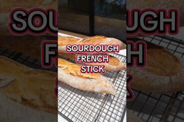 Sourdough French Stick #bread #baguette #Sourdough #recipe #bakery #french