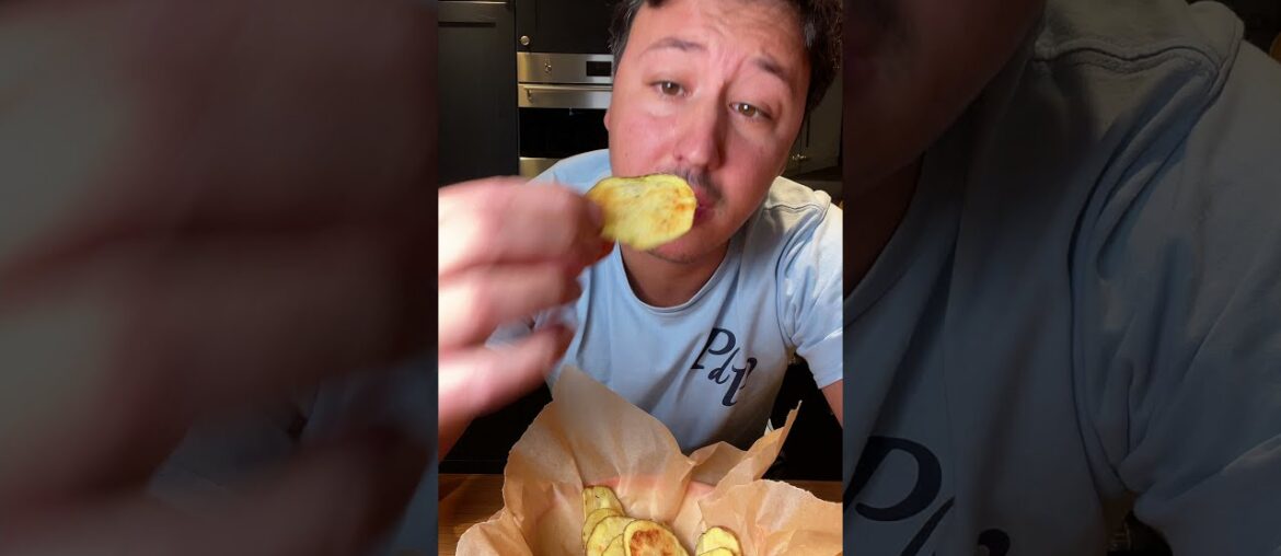 5 minutes Microwave Crisps