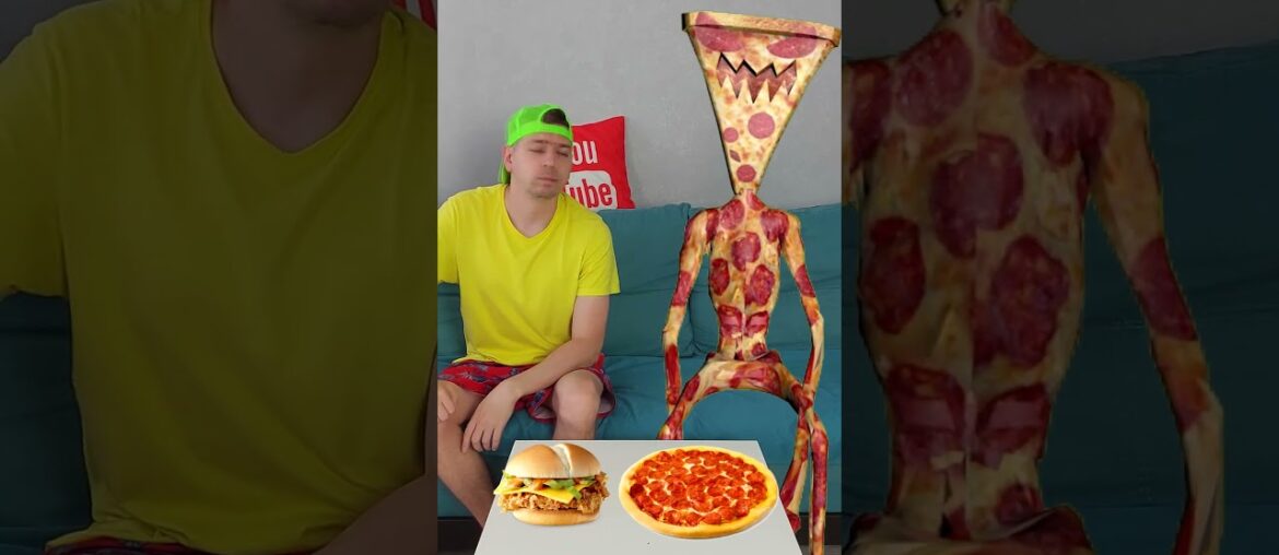 Food in Ohio | Pizza vs Hamburger #shorts