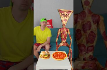 Food in Ohio | Pizza vs Hamburger #shorts