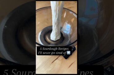 Fun sourdough recipes I’ll never get tired of! #breadmaking #bakinginspo #recipes