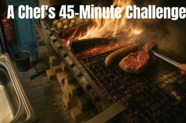 Hot Summer Service: A Chef's 45-Minute Challenge in a Busy French Restaurant