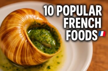 Most Popular French Food | Top 10 Famous Food in France - Must give it a Try !