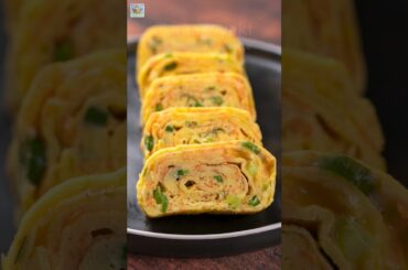 Tamagoyaki | Japanese omelette #shorts #omelette