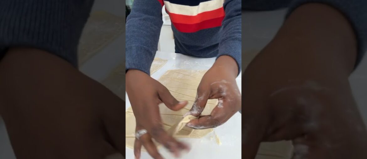 How To Shape Croissants! #croissant #french #pastry #bread