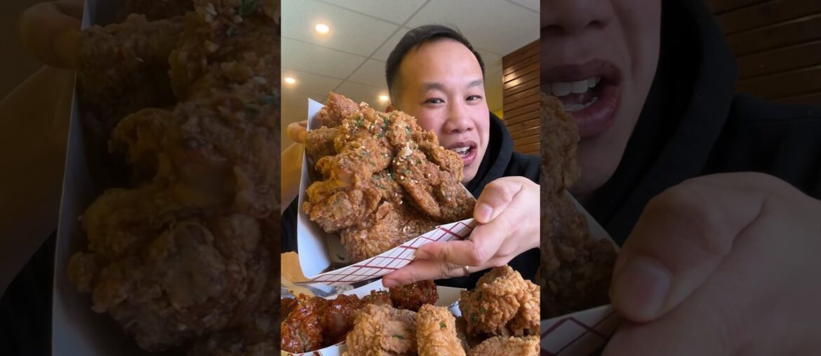 Trying KFC at an Empty New Korean Fried Chicken Restaurant