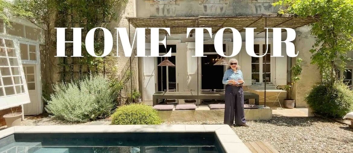 37 - HOME TOUR - Stunning Dream Guesthouse in the South of France, with a Gorgeous Courtyard