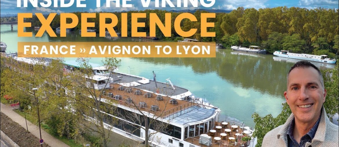 Viking River Cruise along the Rhone River in France Viking River Cruise along the Rhone River in France