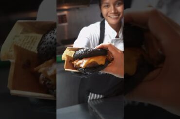 Black Truffle Burger at So French Restaurant and Bar, Patong Beach