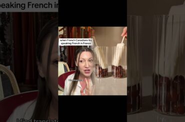 When French Canadians try to speak French in France #french #france #canada #accent #funny #comedy