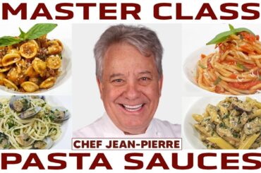 PASTA SAUCE MASTER CLASS: How to Make 5 Classic Pasta Sauces like a Chef