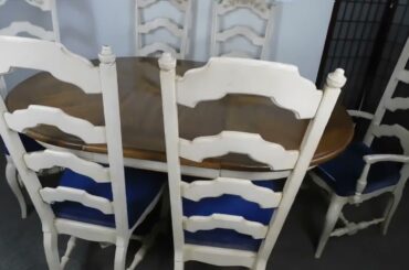 Complete French Provincial Dining Room Set by Thomasville, North Carolina