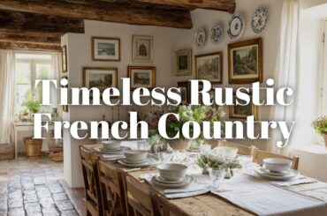 French Country Interior Design Ideas Inspired by Pierre Frey's Rustic Elegance