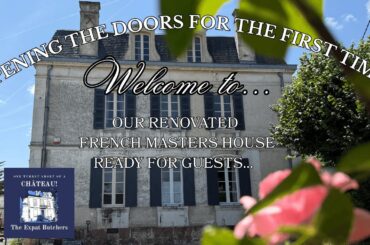 Opening The Doors For The First Time! Welcome to Our Renovated French Masters House Ready For Guests