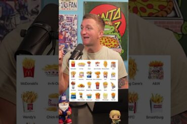 Rating Every Fast Food French Fry! Which Is Best? #shorts #fries #fastfood #rate #rank #mcdonalds