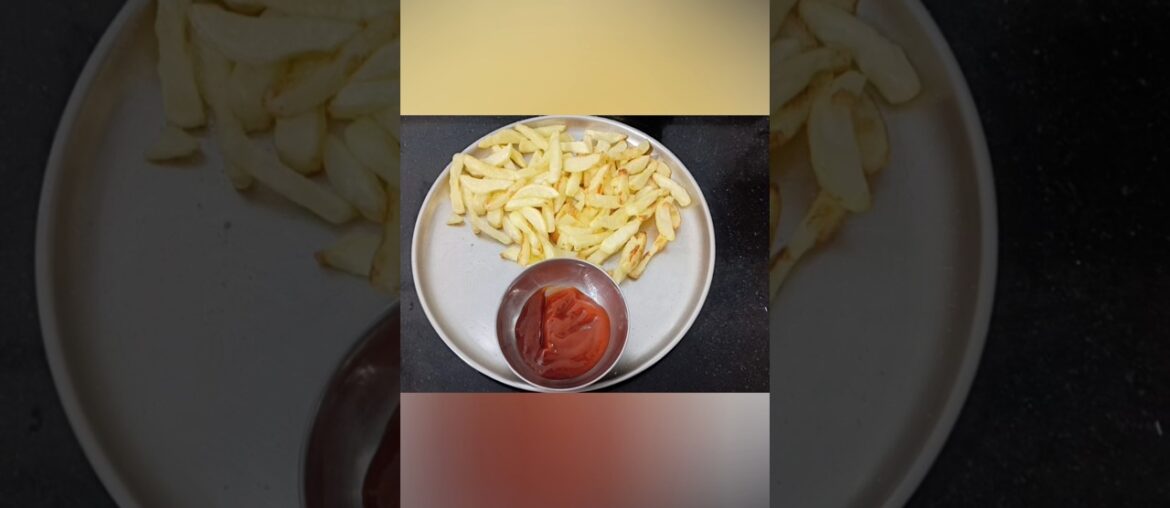 Crispy and Perfect,  Easy way to make French Fries #Shorts #Viral #FrenchFries #FrenchFries