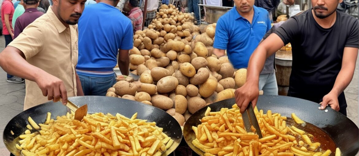GOLDEN CRISPY FRENCH FRIES Recipe | Street Food Finger Chips | Best Potato Snacks Recipe