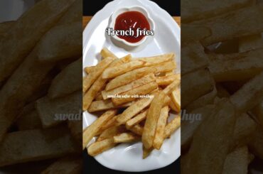 French fries recipe #trending #viralshorts #easyrecipe #snacks #kids snacks #potatosnacks