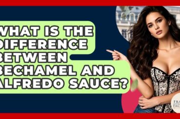 What Is The Difference Between Bechamel And Alfredo Sauce? - France Fact File