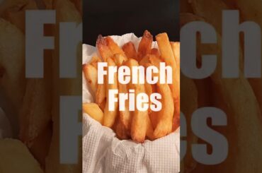 How to make french fries #shorts