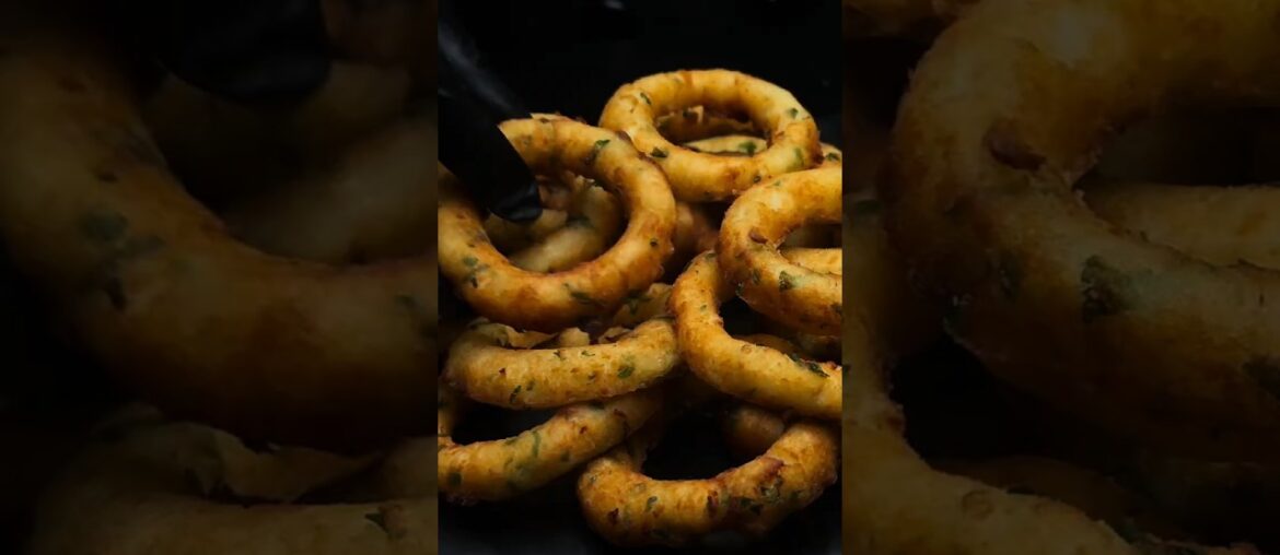French Fries Rings! Tasty Potato Rings!