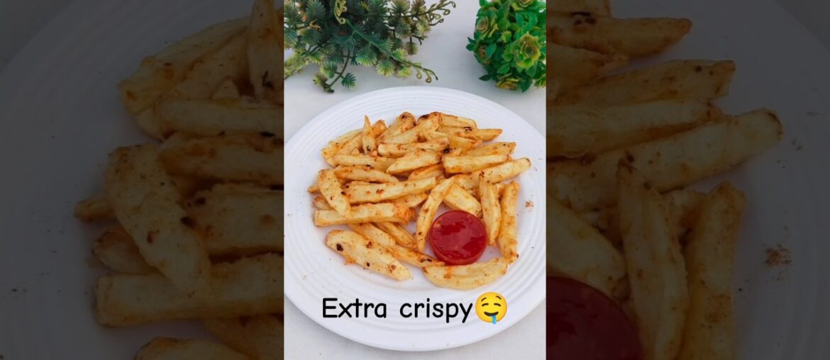 5 minute crispy French Fries #french #fries #recipe #viral #trending #shorts