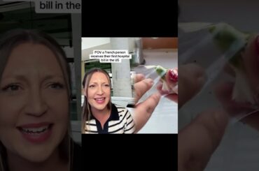 Hospital bills in France vs the US #usa #american #france #french #cultureshock #livingabroad