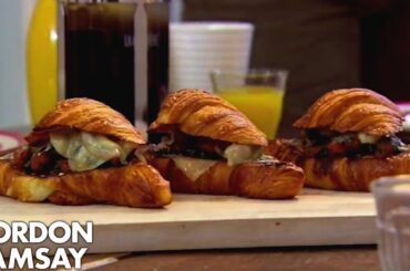 Merguez & Fontina Stuffed Croissants