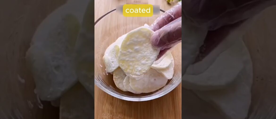 I Made Crispy Bubble Potato Chips