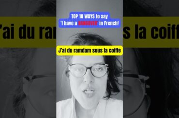 French Vocabulary for Hangovers