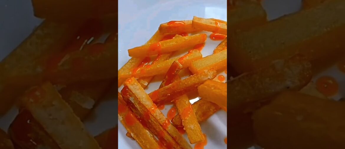 Super easy french fries #shorts #asmr #viral #food #potato