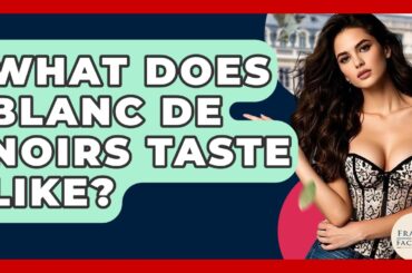What Does Blanc De Noirs Taste Like? - France Fact File
