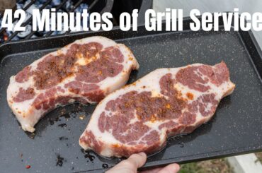 42 Minutes of Grill Service: A Taste of Home at a French Restaurant