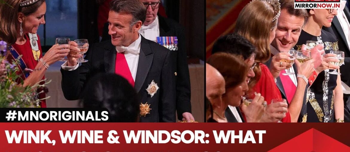 Macron In Soup After Cheeky Wink At Kate Middleton? What Was French Prez Thinking? Internet Erupts!