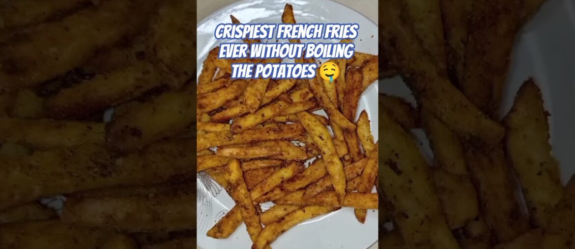 Crispiest French fries ever within 7 minutes#cooking #food #frenchfries #recipe #shorts #shortvideo