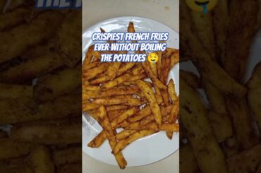 Crispiest French fries ever within 7 minutes#cooking #food #frenchfries #recipe #shorts #shortvideo