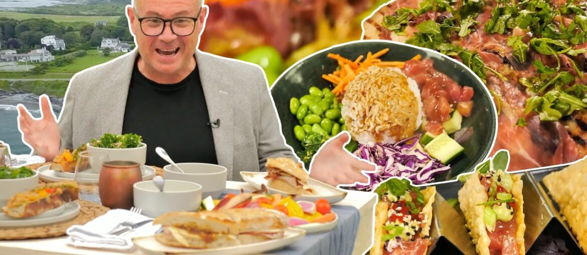 Gary's 'GILDED AGE' Gourmet Getaway to NEWPORT | Luxury Lawn PICNIC, Ahi Tacos,  Rhode Island PIZZA!