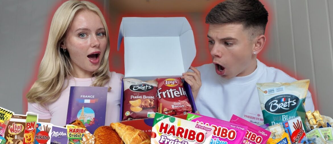 TRYING FAMOUS FRENCH FOOD...