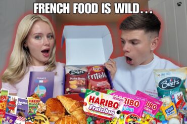 TRYING FAMOUS FRENCH FOOD...