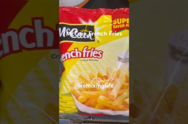 Crispy golden perfection McCain’s french fries your ultimate snack craving  #shorts #trending #yt
