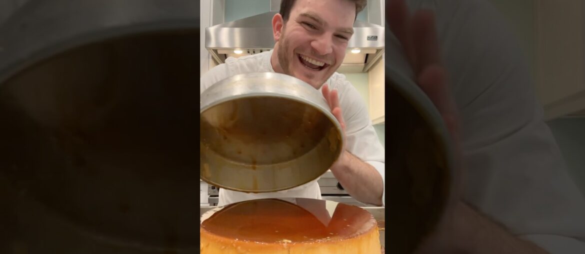 Flan #chefbrad #flan #cuban #french #miraeso #chefbradflan #egg #milk #caramel #easy #recipe