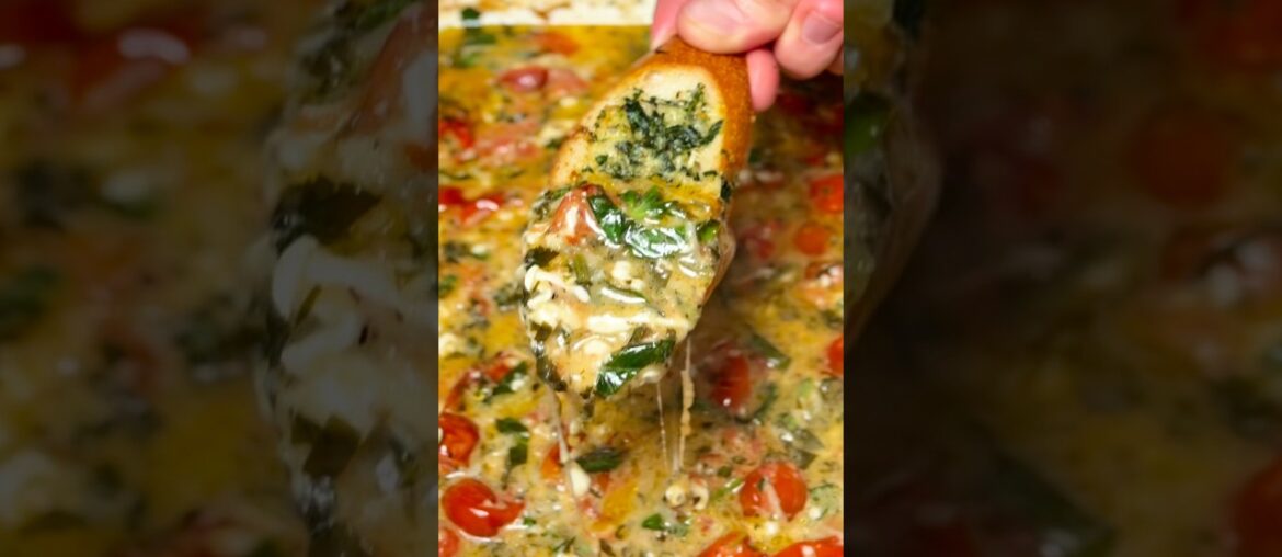 Everyone Asks Me for This Burrata Dip! #BurrataDip #FoodShorts #RecipeShorts #AppetizerRecipe#short