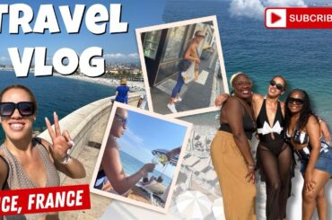 TRAVEL VLOG: NICE, FRANCE| BEACH CLUB| NASTY FOOD| HE ASKED FOR WHAT?