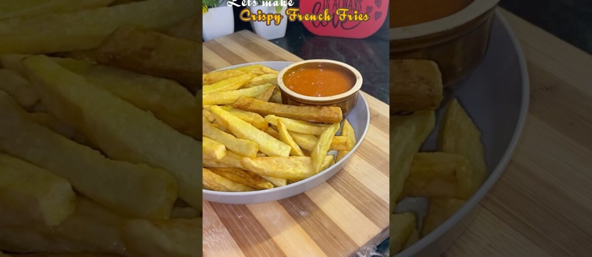 Instant Crispy French Fries | #frenchfriesathome #frenchfries #ytshorts #shorts #foodshorts