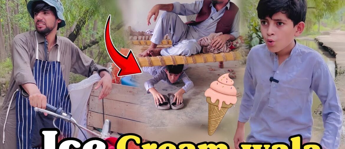 Ice Cream Wala Aw Nafees | Pashto Funny Drama | By Afaq Aw Nafees