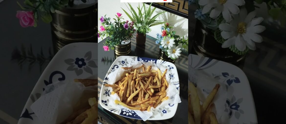 French Fries | Craving | Recipe #eveningsnacks #fries #cooking #fastfood #chips #shorts #video